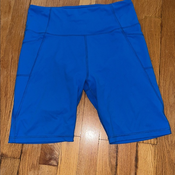 Gottex Pants - Women's Blue Athletic Shorts